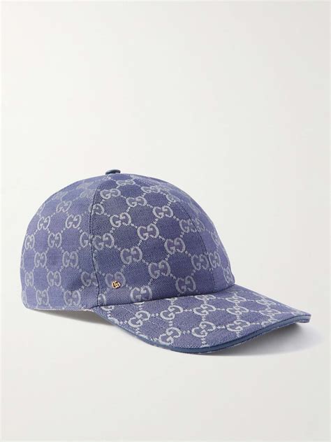 blau gucci cap